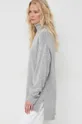 grigio Trussardi maglione in misto lana