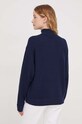 Одежда Шерстяной свитер Lacoste AF9542 тёмно-синий