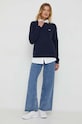Lacoste maglione in lana AF9551 blu navy AW24