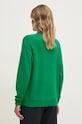 Odzież Lacoste sweter wełniany AF9551 zielony
