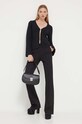 Jopica s primesjo volne Blugirl Blumarine RF3159.MA21N črna AW23