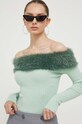 Blugirl Blumarine maglione verde RF3218.MAG31
