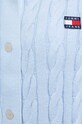 Tommy Jeans kardigán DW0DW16529 kék