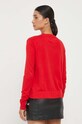 Odzież Tommy Jeans sweter DW0DW16534 czerwony