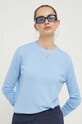 Tommy Jeans sweter niebieski DW0DW16534