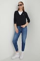 Tommy Jeans sweter DW0DW16535 czarny AW23