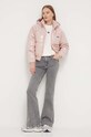 Tommy Jeans sweter bawełniany DW0DW16536 beżowy AW23