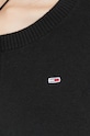 Tommy Jeans kardigan DW0DW16538 czarny