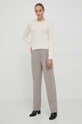 Βαμβακερό πουλόβερ Lauren Ralph Lauren 200919056 μπεζ AW23