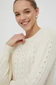 beżowy Lauren Ralph Lauren sweter bawełniany