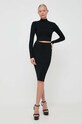 Блуза с дълги ръкави Marciano Guess 3BGR06.5036Z черен AW23