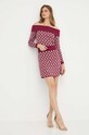 Sveter Marciano Guess 3BGR25.5751Z burgundské AW23