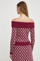 Îmbrăcăminte Marciano Guess pulover 3BGR25.5751Z burgundia