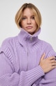 Patrizia Pepe sweter 2K0203.K140 fioletowy