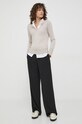 Calvin Klein pulover de lana K20K205988 bej AW23