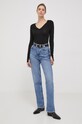 Calvin Klein pulover de lana K20K205988 negru AW23
