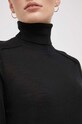 Vlněný svetr Calvin Klein K20K205989 černá