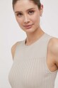 Calvin Klein top beżowy K20K206183