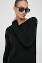 Pulover s dodatkom kašmira Twinset crna 232TT3331
