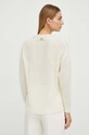Odzież Twinset sweter wełniany 232TT3390 beżowy
