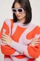 arancione On Vacation maglione in misto lana