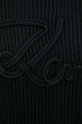 Karl Lagerfeld sweter wełniany czarny 236W2014