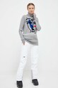 Rossignol pulover de lana JCC RLKWO10 gri AW23