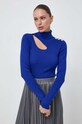 Morgan sweter niebieski MDING.BLEU.ROI