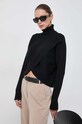 Morgan pulover negru MISS.NOIR