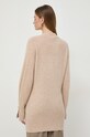 Odzież Morgan sweter z domieszką wełny MNOM.BEIGE beżowy