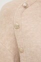 Morgan sweter z domieszką wełny MNOM.BEIGE beżowy