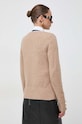 Oblačila Pulover s primesjo volne Morgan MPAVOT.BEIGE.TYPE bež