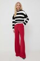Morgan pulover MARIN.NOIR.IVOIR negru AW23