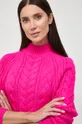rózsaszín Morgan gyapjúkeverék pulóver