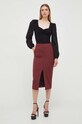Morgan pulover MCARI.NOIR negru AW23