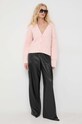 Morgan sweter MECHO MECHO.NUDE różowy AW23