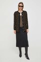 Morgan kardigan MIRENA.NOIR.ARMY zielony AW23