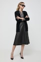 Πλεκτή ζακέτα Morgan MLOUIS.NOIR μαύρο AW23