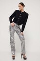 Кардиган з домішкою вовни Rotate 111436100 чорний AW23