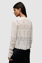 Îmbrăcăminte AllSaints cardigan VANESSA CARDIGAN WK034V alb