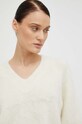Gestuz sweter wełniany 10908337 beżowy