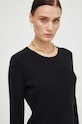By Malene Birger sweter wełniany czarny Q71803026