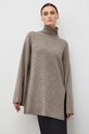 Μάλλινο πουλόβερ By Malene Birger Q71905009 μπεζ AW23