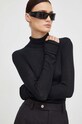 Sveter By Malene Birger rolák čierna Q71805011