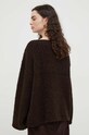 Odzież Lovechild sweter wełniany 8523463 brązowy