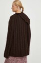 Odzież Lovechild sweter wełniany 8563463 brązowy