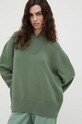 Lovechild sweter wełniany zielony 8613459