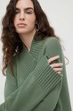 Lovechild sweter wełniany 8613459 zielony