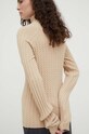 Odzież Lovechild sweter z domieszką wełny 8703456 beżowy