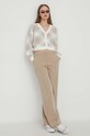 Hollister Co. cardigan KI350.3202.106 alb AW23
